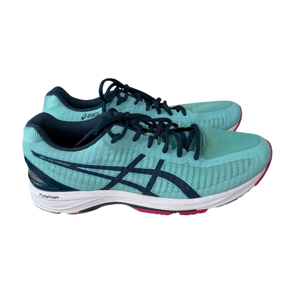 ASICS Women's Running Shoes - Teal and Navy
